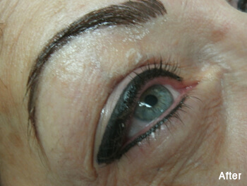 Tattooed Eyeliner and Eyebrows in Eau Claire, WI