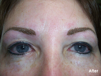 Tattooed Eyeliner and Eyebrows in Eau Claire, WI