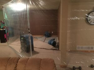water damage restoration in Eau Claire, WI