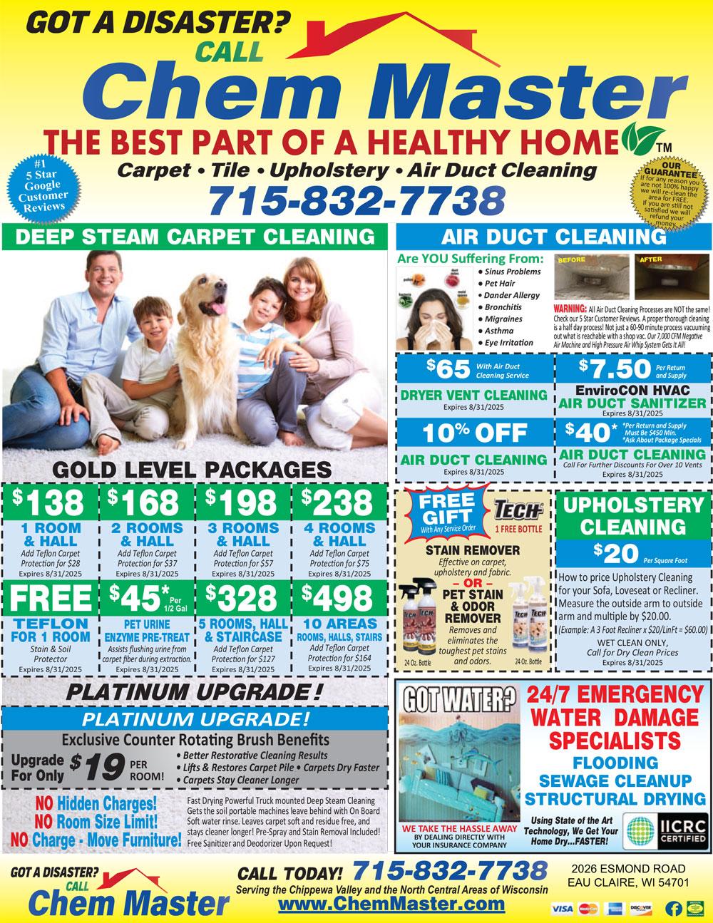 April 2025 Specials
