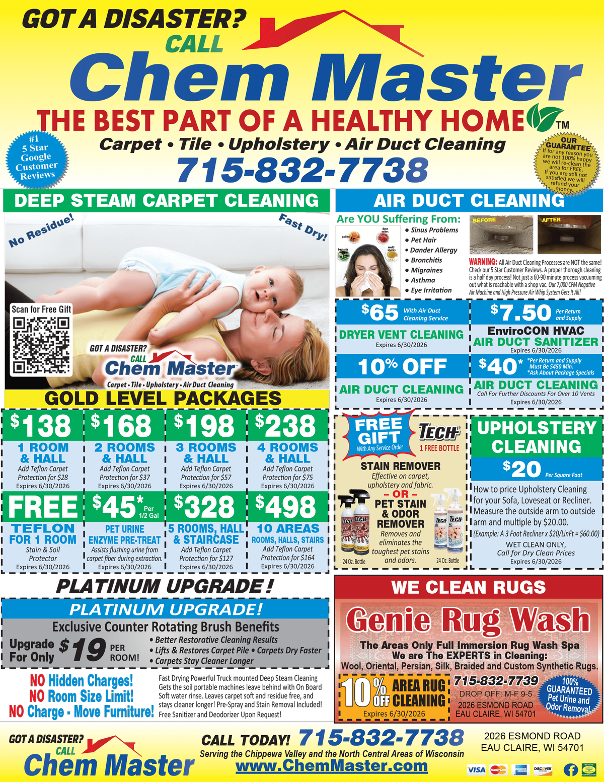 Jan 26 Cleaning Special