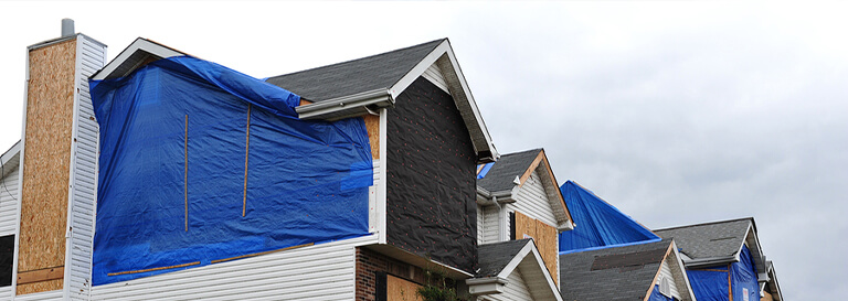 Board-Up and Roof Tarping in Eau Claire, WI