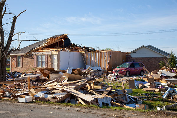 storm damage cleanup in Eau Claire, WI